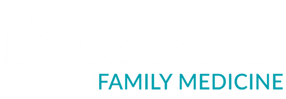Excelsior Wellness Family Medicine Logo White